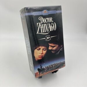 NIB Sealed Doctor‎ Zhivago 30th Anniversary VHS Set